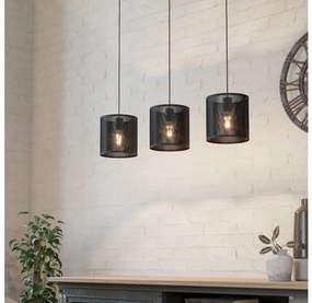 Eglo 43796 - Csillár zsinóron MANBY 3xE27/40W/230V