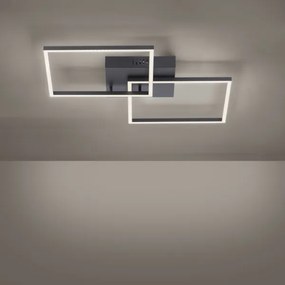 Leuchten Direkt 14141-18 - LED Szabályozható lámpa IVEN 2xLED/13,5W/230V + távirányító