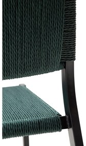 Türkiz étkezőszék Loop – DAN-FORM Denmark