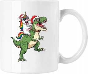 Karácsonyi bögre Unikornis Rexie Fehér 330ml