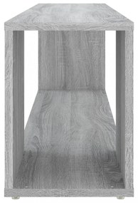 szürke sonoma színű szerelt fa TV-szekrény 100x24x32 cm