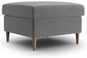 Világosszürke bársony lábtartó Kyoto – Cosmopolitan Design