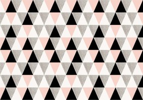 Fotótapéta Geometrikus vinil háromszögek modern 368x280 +ragasztó