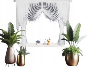 Függöny Kész Dekoratív Szett Divatos Gyöngyök 200X160 CM L746