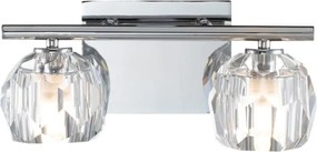 Quintiesse REGALIA QN-REGALIA2-PC-BATH Fali lámpa 2x3W/G9 3000k 600LM IP44