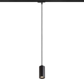 RENDL BELENOS függőlámpa egyáramkörös sínre fekete 230V LED GU10 9W