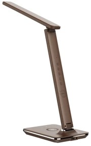 Brilagi - LED Dimmelhető lámpa vezeték nélküli töltéssel REGINA LED/8,5W/230V barna