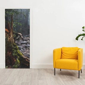 Fotótapéta ajtóra - Az erdőben (95x205cm)