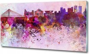 Fotó üvegkép Brooklyn híd 125x50