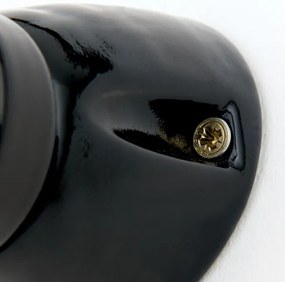 Orion - FROST fali lámpatest 1xE27/60W/230V fekete