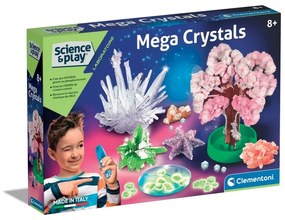 Clementoni SCIENCE - MEGA Fluo kristályok