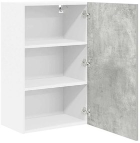 Függő szekrény Riga Beton szürke és fehér 50 x 31 x 80 cm