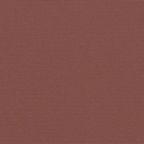 barna behúzható oldalsó napellenző 220 x 1000 cm