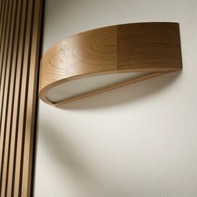 Brilagi - LED fali lámpa CARVALHO 1xE27/60W/230V tölgy