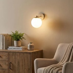 BRILAGI - Fali lámpa MILO ECRU 1xE27/60W/230V bézs/arany