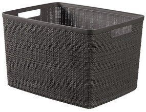 Curver Tárolókosár JUTE XL, szürke
