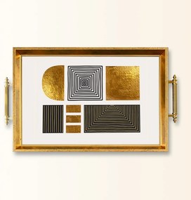 Üveg tálca, 38×24 cm – TPEA9877