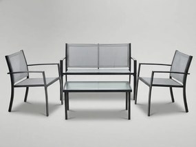 KERTI BÚTORSZETT - PAD, 2 SZÉK, ASZTAL