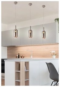 LED Csillár FIUGGI LED/6W/230V szürke