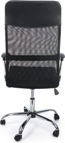 Fekete kárpitozott irodai szék Dakar – Yes Everyday