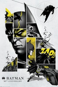 Plakát Batman - 80th Anniversary