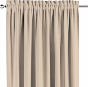 Csatornafüggöny frufruval 1 db 140x260cm bézs