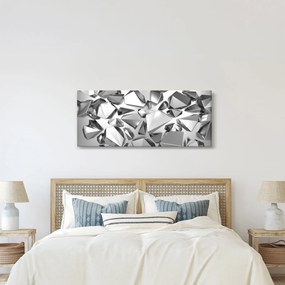 A 3D absztrakció képe (120x50 cm)