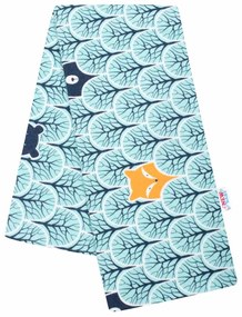 Flanel pelenka nyomtatott mintával New Baby erdei állatkák