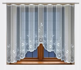 Mg Függöny 24256 jacquard ív 400x160 pol szalaggal