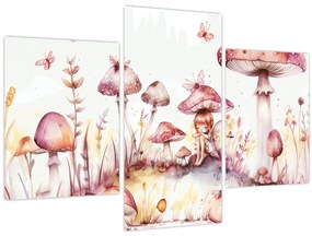 Kép - Rózsaszín tündér (90x60 cm)