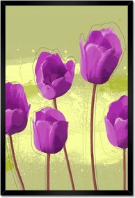 Poszterek keretben 40x60 Pipacsok Modern grafika