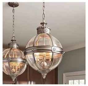 Feiss FE-ADAMS-3P-ANL - Csillár láncon ADAMS 3xE14/60W/230V bronz