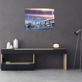 Kép egy utcáról Las Vegasban (70x50 cm)