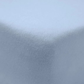 Világoskék gumis flanel lepedő 150x200 cm Brushed – Catherine Lansfield