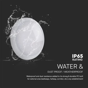 LED Kültéri mennyezeti lámpa LED/20W/230V IP65 3000/4000/6500K