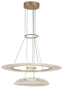 RĂBALUX 72412 ZOFRAEL Modern Led FĂŒggesztett LĂĄmpa Arany IP20