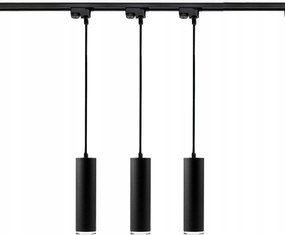 Sínkábel szett Sín 1m 3x Mennyezeti Lámpa Függő Túlnyúlás GU10