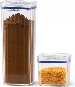 Smukee Ételtároló Edénykészlet Dombornyomott emeletes 1500+400ml gránát