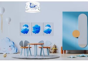 Gyerek mennyezeti lámpa OCEAN 1xE27/60W/230V