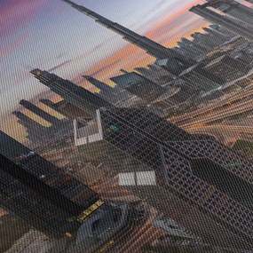 Kép - Dubai panorámája (120x50 cm)