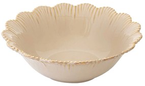 Rusztikus porcelán nagy tál 24 cm Fleuri Terracotta