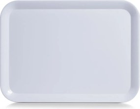 Melaminozott tálca, fehér