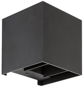 Rabalux 7396 - Kültéri fali lámpa SOLIN 1xG9/42W/230V IP54 fekete