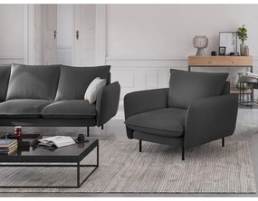 Vienna sötétszürke fotel - Cosmopolitan Design