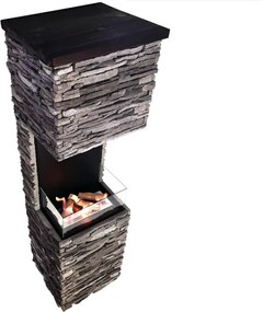 Biokandalló BIO FLAME Camelot Gray