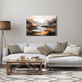 Kép - Hegyi tájak festése (90x60 cm)