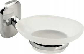 Rumba szappantartó, tejüveg