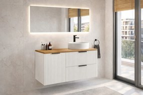 Bútorszett 100cm-es asztallappal és szennyestartó kosárral