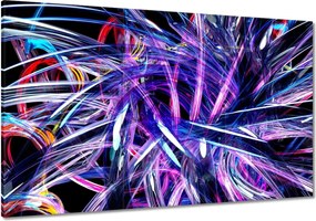 Vászonkép 120x80 Lila fülbevaló Tüskék