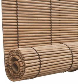 2 db barna bambusz redőny 120 x 220 cm